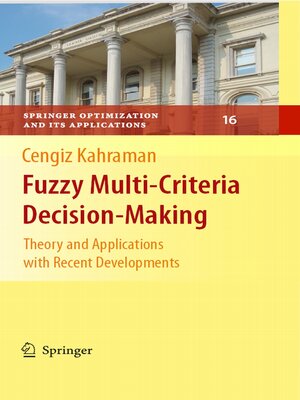 cover image of Fuzzy Multi-Criteria Decision Making